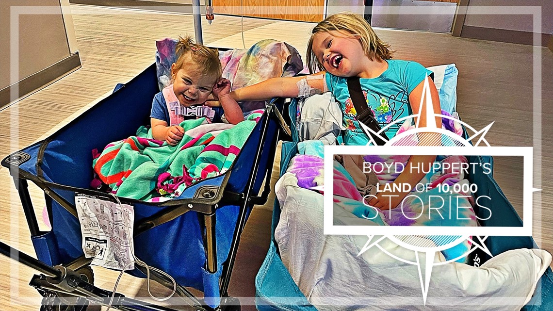 Two girls form 'sister' bond while waiting months in the hospital for hearts