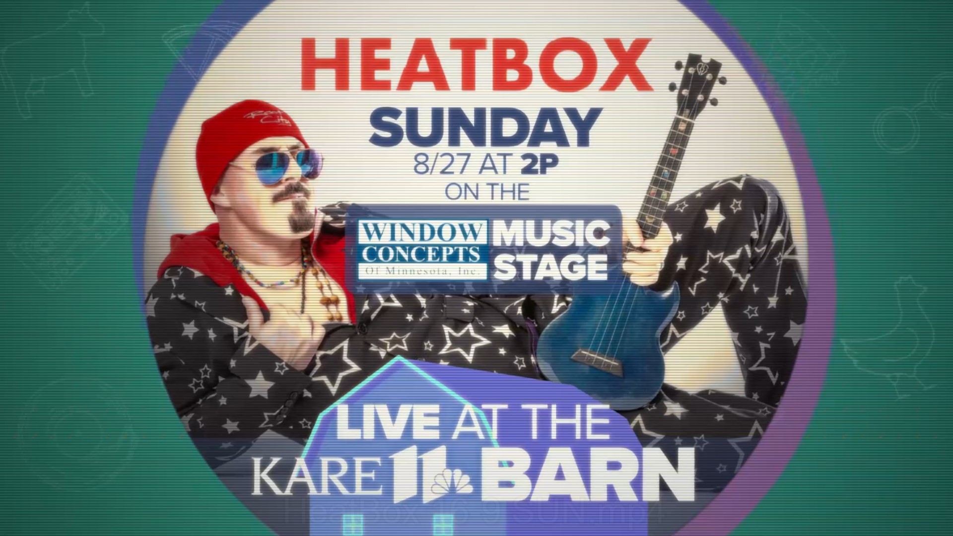Check out Aaron “Heatbox” Heaton, a professional beatboxer and singer as part of our Minnesota State Fair live concert series.