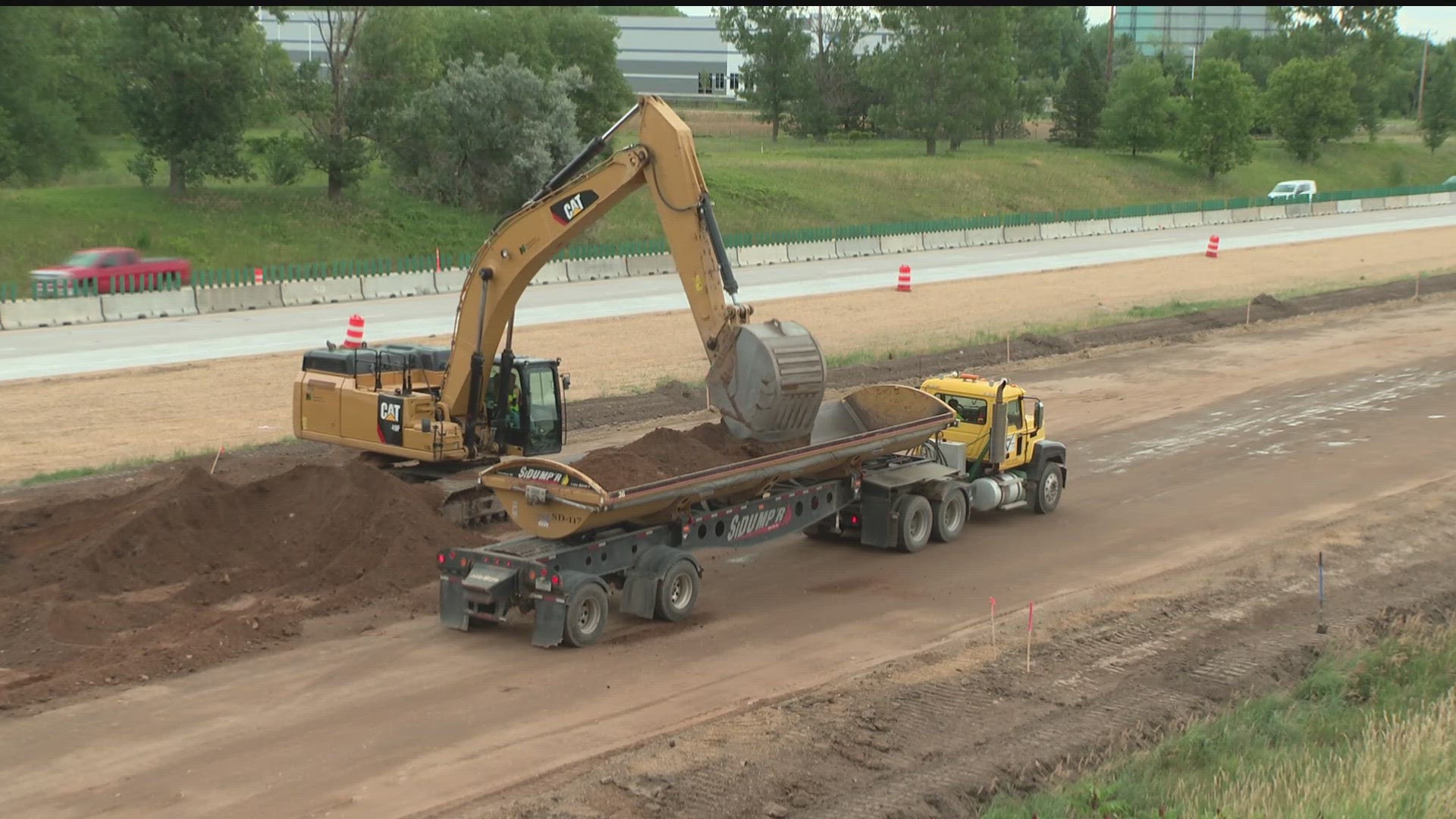 So far this month, five crashes have occurred within this construction zone, including two semis that overturned on July 13 and 14.