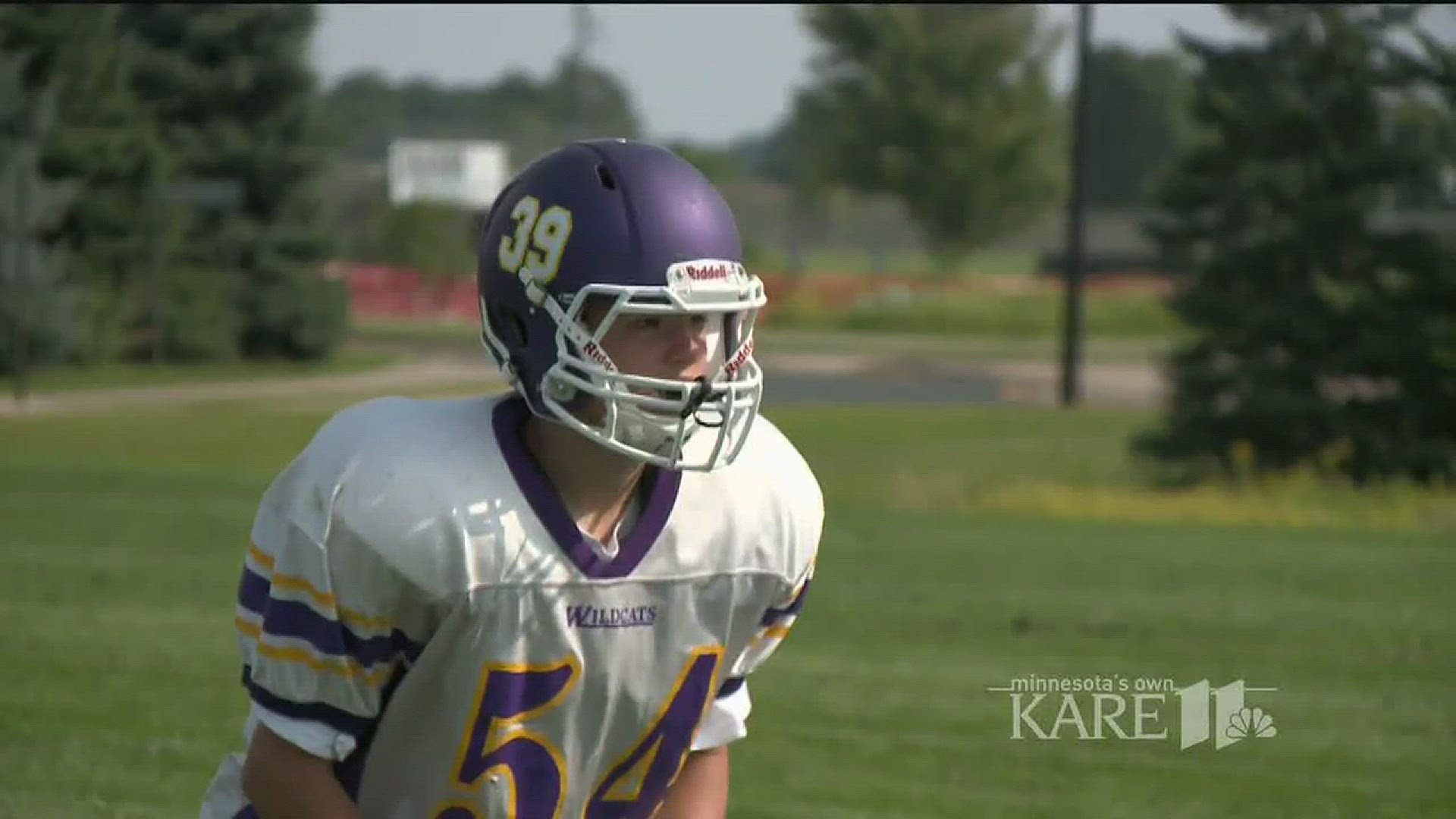 Tate Maurer decided to play football after falling in love with the Madden video game while he was battling back from cancer treatments.