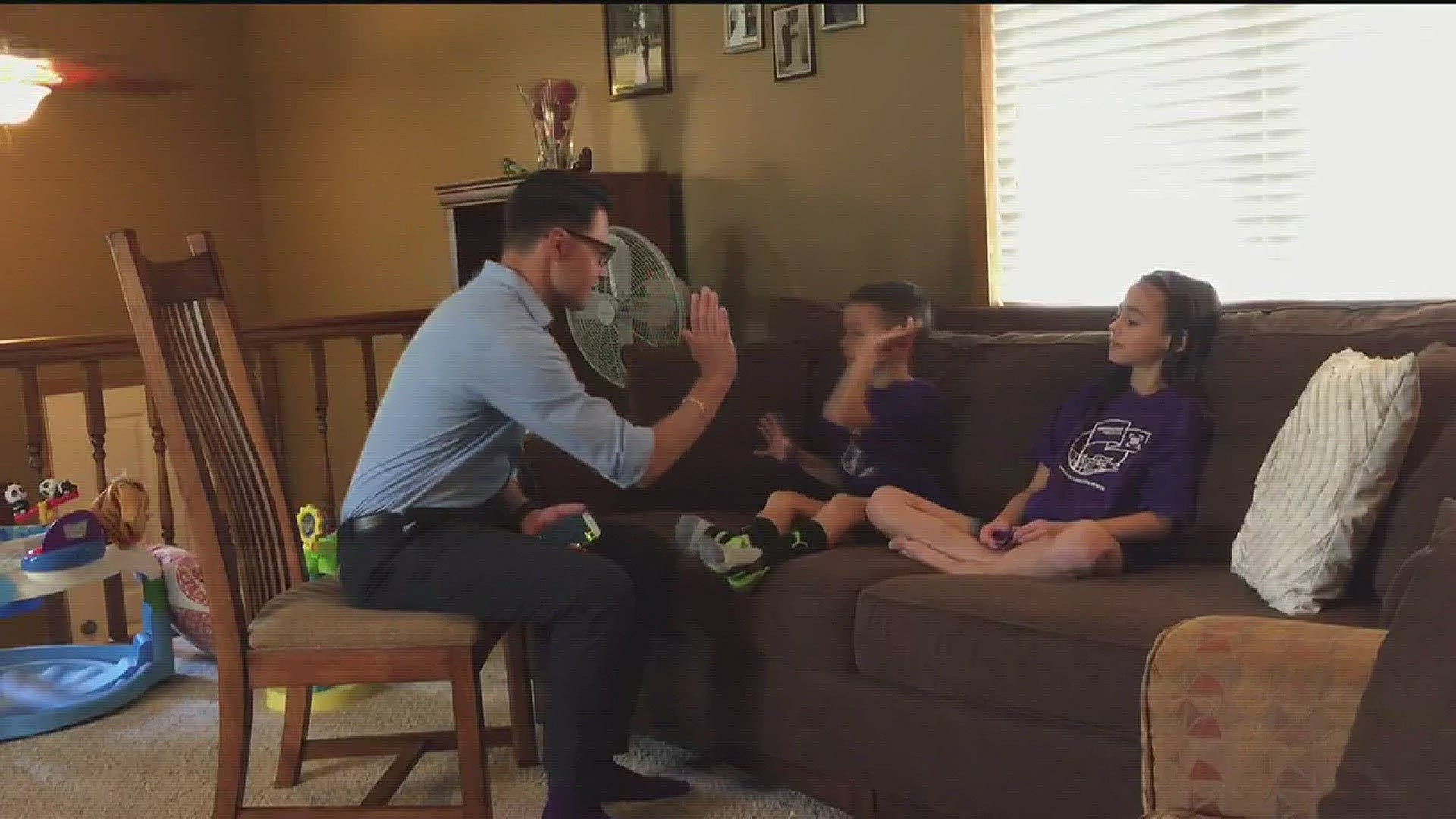 For the fifth straight year two kids will "Wage Hope" against pancreatic cancer.