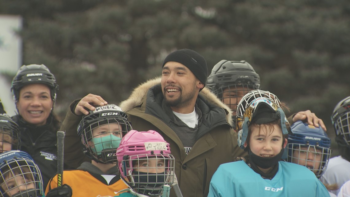 Dumba's free 'hockey without limits' camp continues its success
