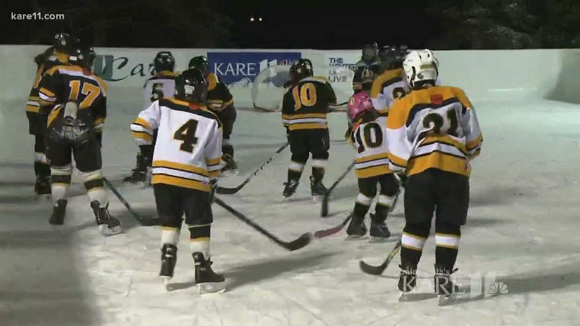 UCare Ice Rink: Minneapolis Titans Girls Squirt C hockey team