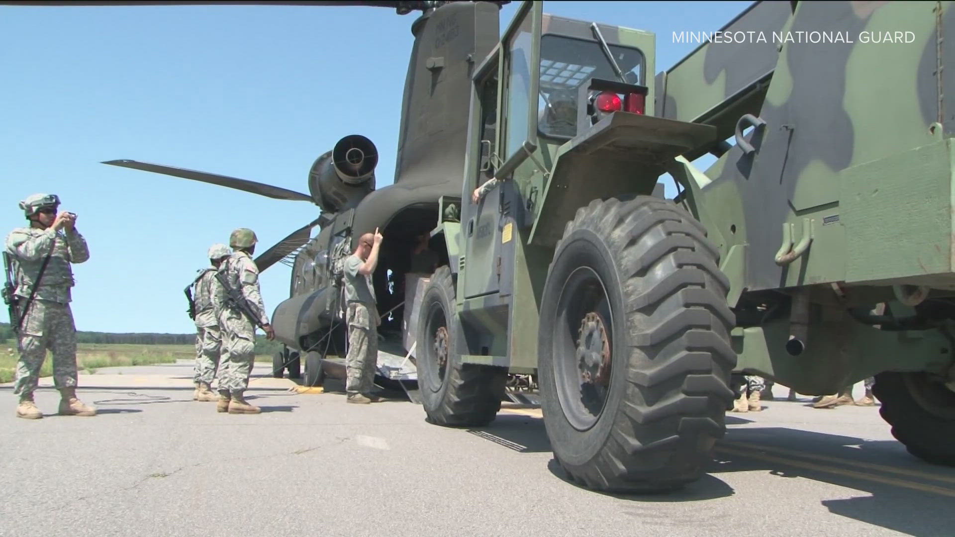 Members of the Minnesota National Guard will be going to North Carolina to provide emergency aid in disaster areas following Hurricane Helene.