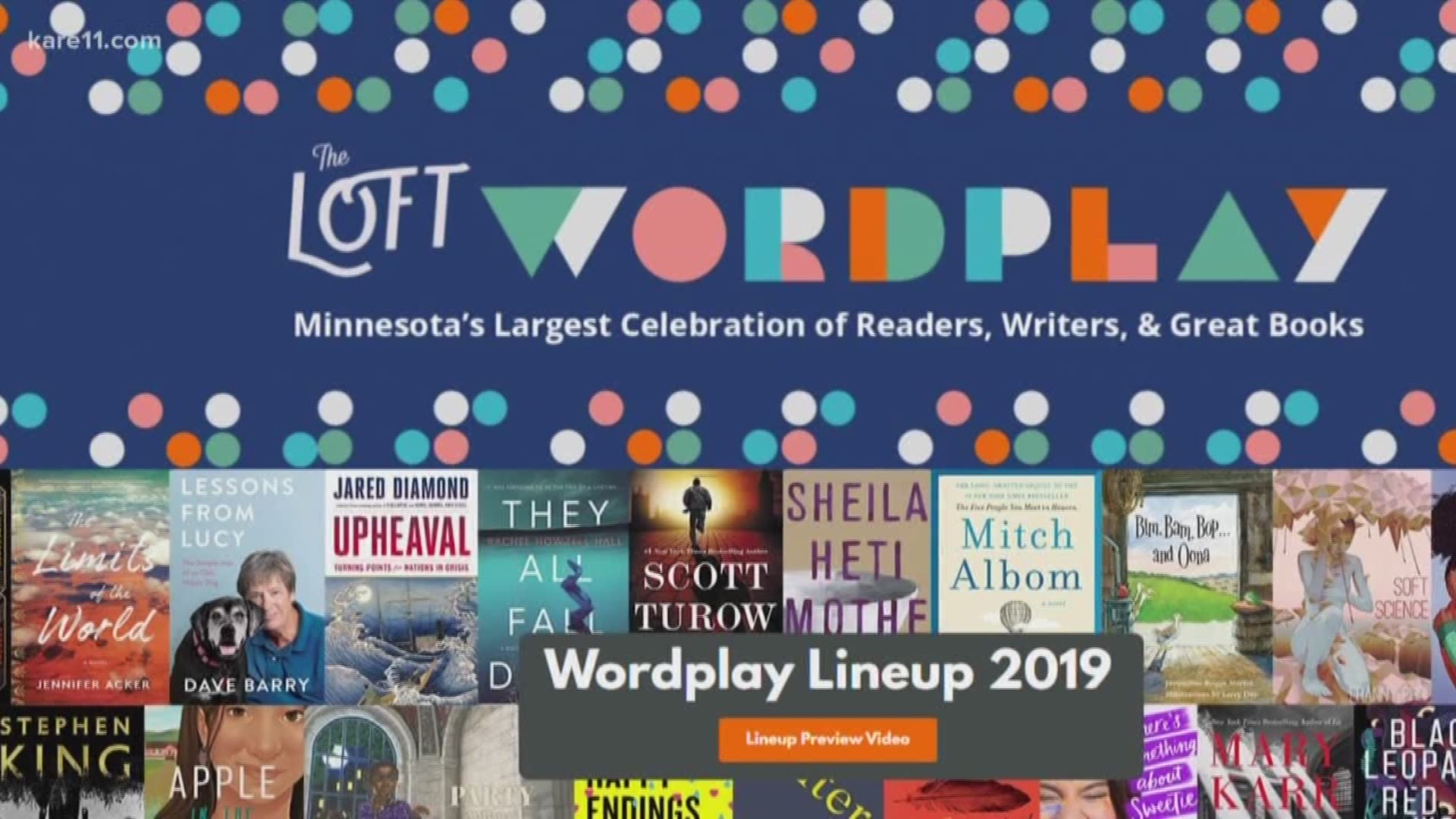 Downtown Minneapolis will be busy with readers, writers and it's attracting some big-named authors, too.