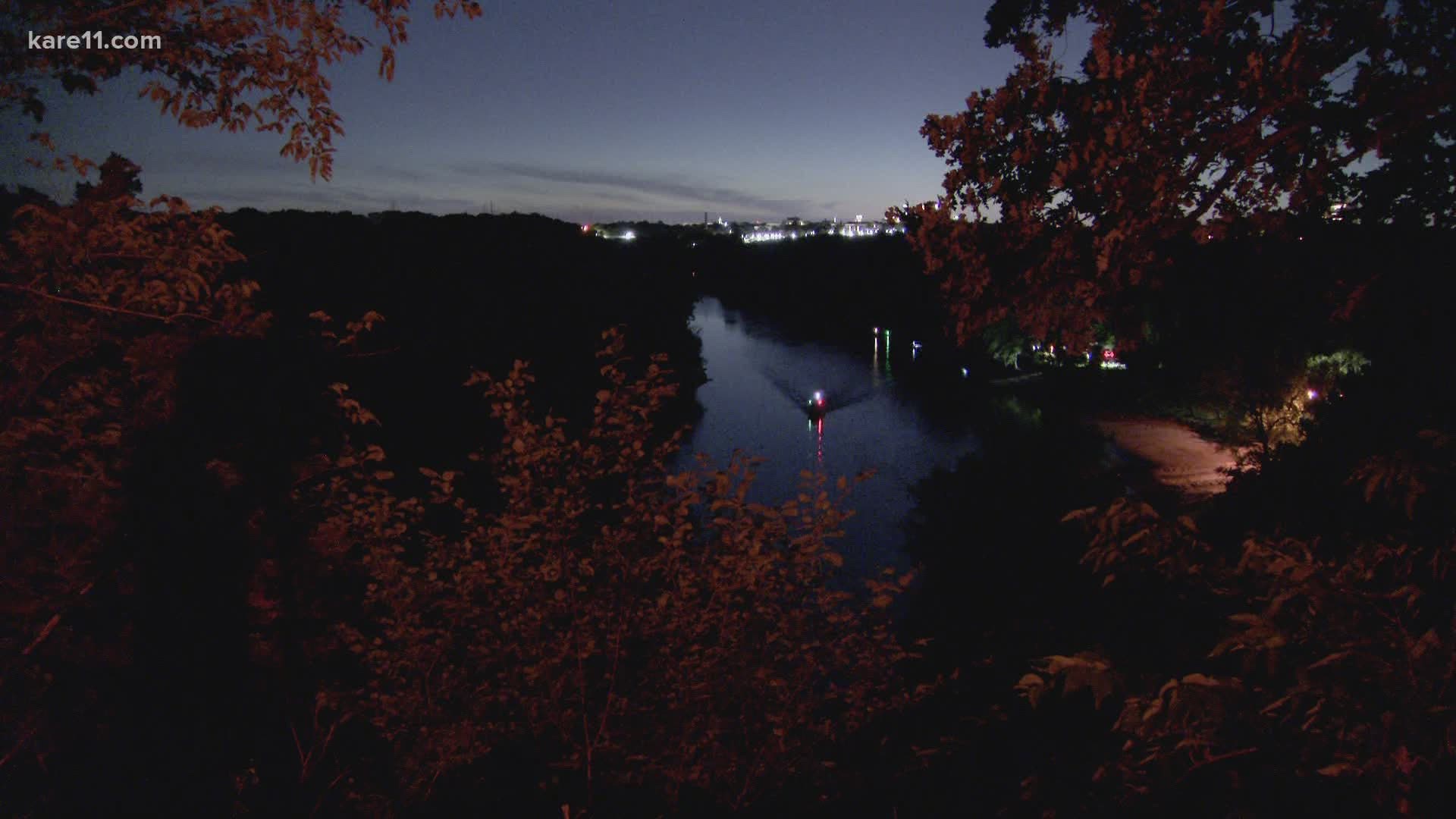 Crews will be back on the water Thursday searching for a swimmer who disappeared under the surface of the Mississippi River near Hidden Falls Regional Park.