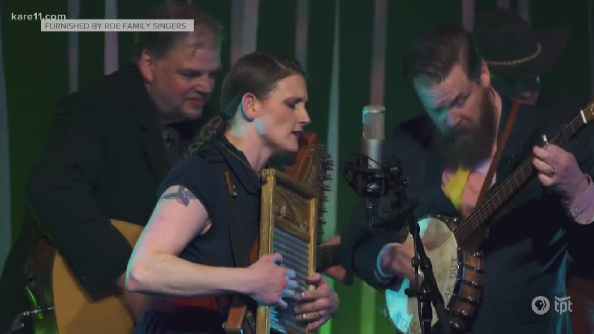 Kim and Quillan Roe, the husband and wife duo is here to show what the Bluegrass Winter Weekend in Plymouth has to offer and even performed one of their songs.