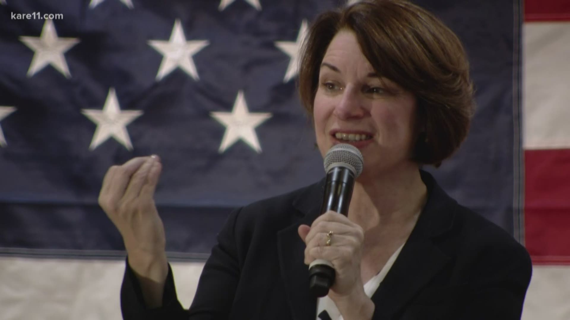 Sen. Amy Klobuchar says it's time for democrats to make their case clear.