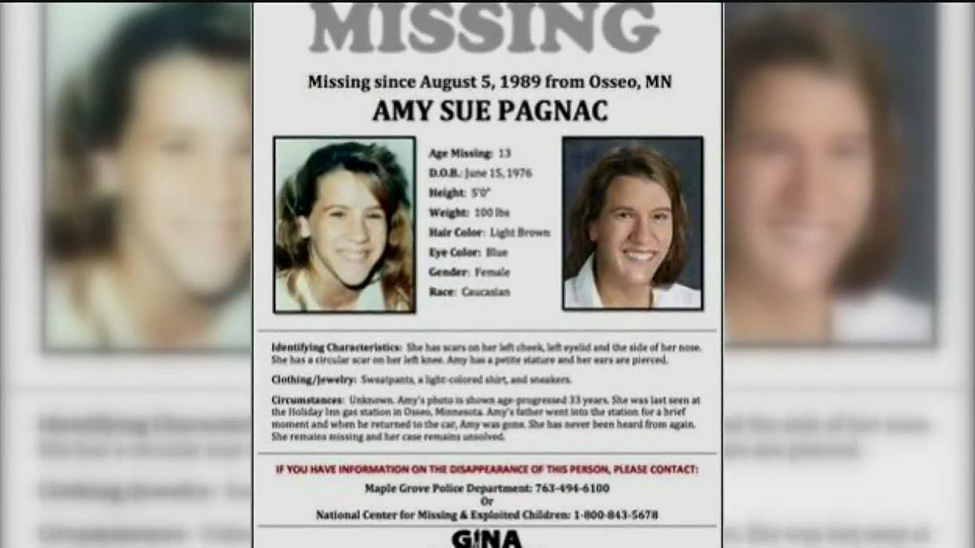 Maple Grove mom still searching for Amy Pagnac
