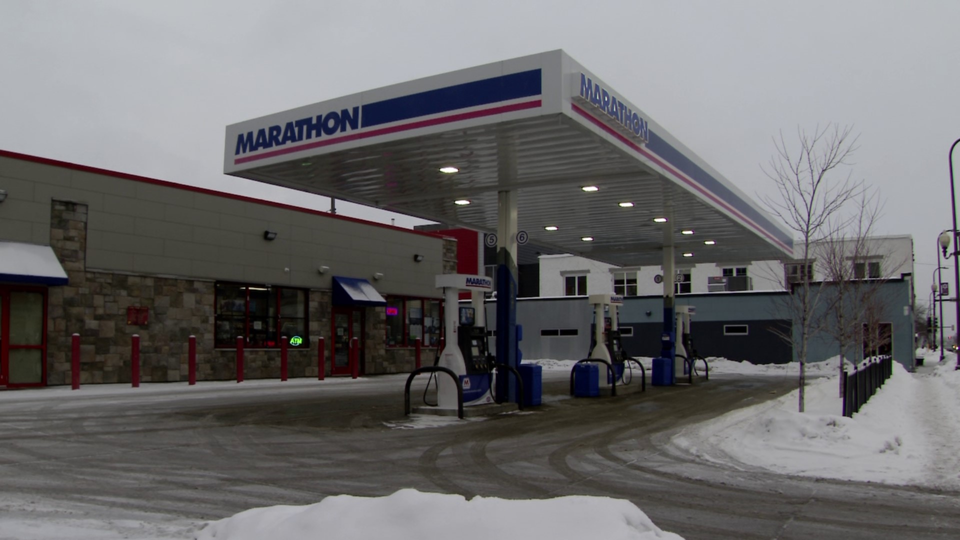 These days, a stop at the Marathon gas station on the corner of West Broadway and Fremont Avenue North feels different for some.