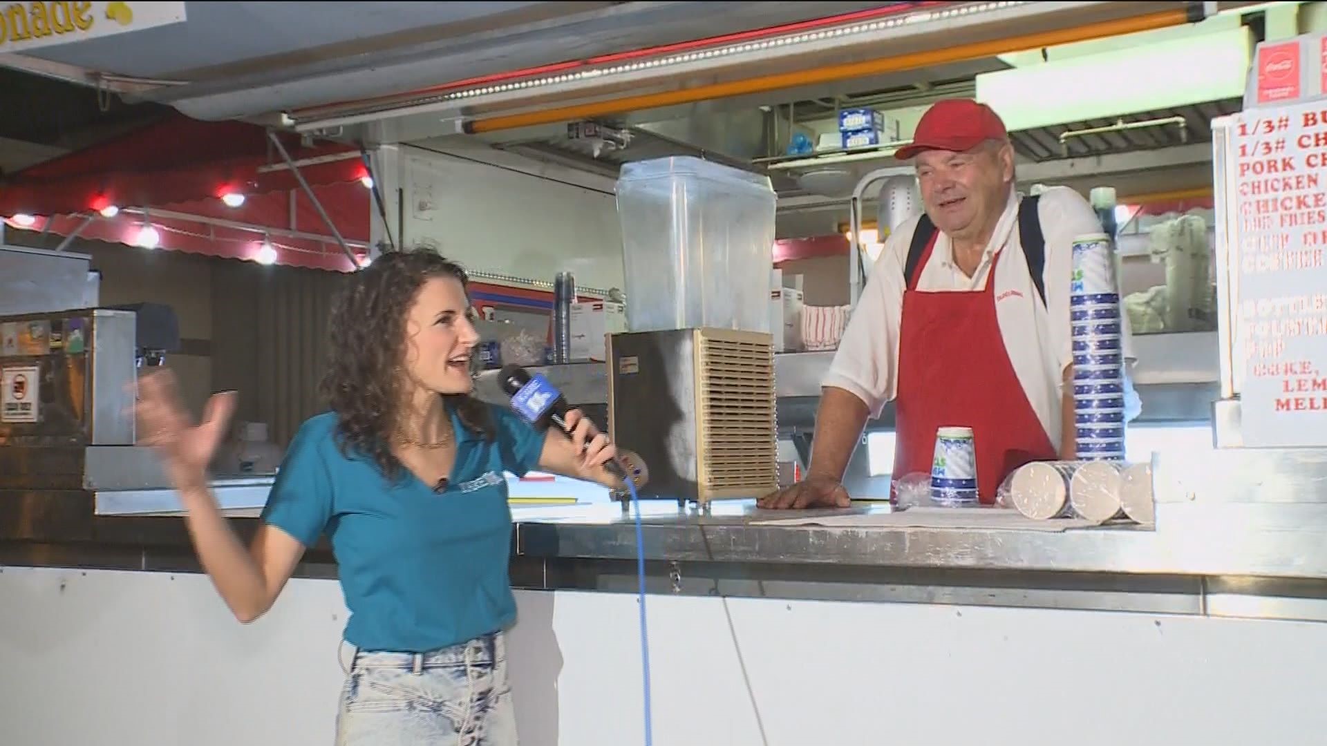 While visitors have a ton of fun, the Minnesota State Fair is 12 days of hard work for vendors like Doug of 3 Sisters Coffee and Breakfast.