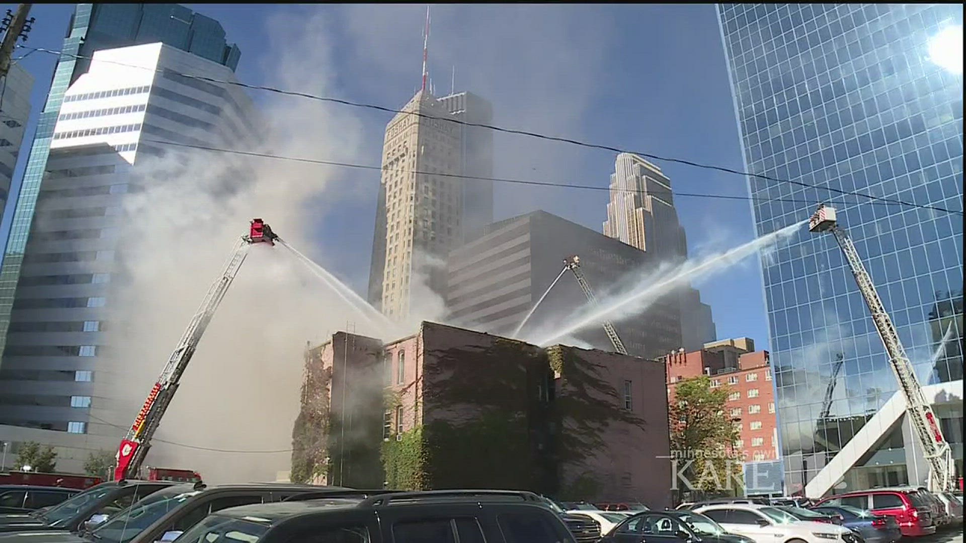 Historic apartments torched in downtown Minneapolis