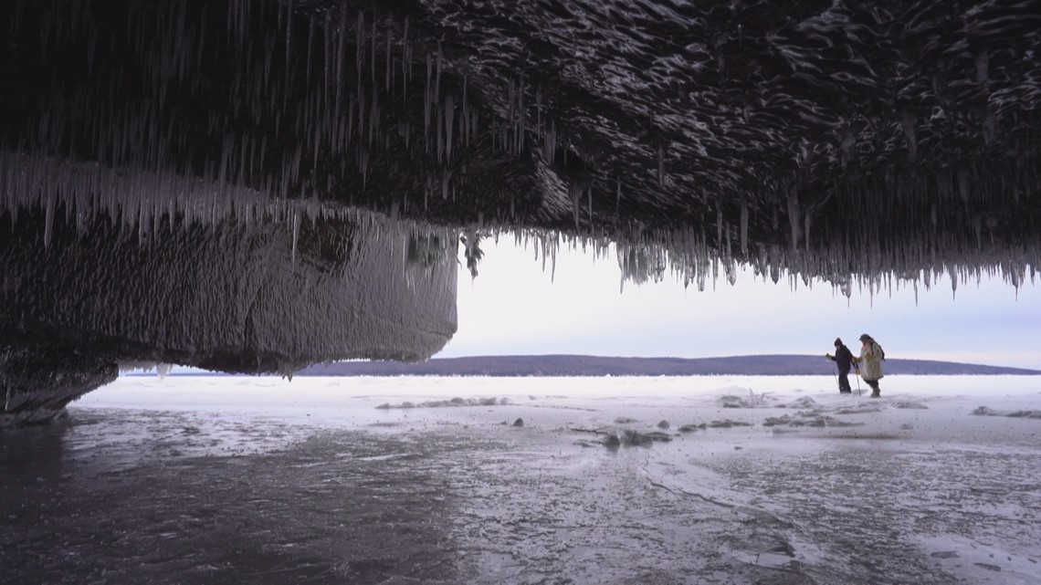Ice caves near Red Cliff are open this winter - Vimarsana News