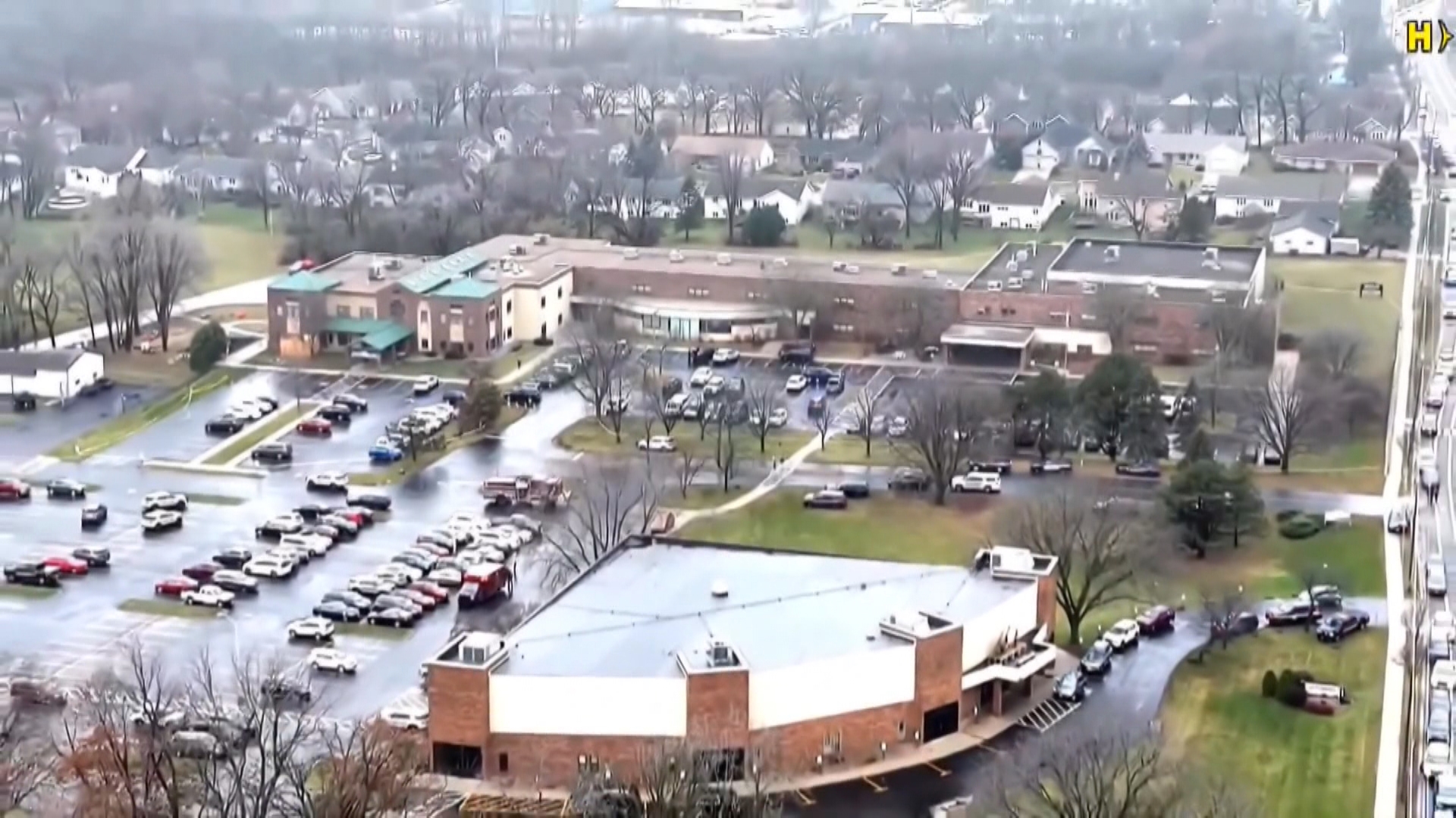 First responders who were in training just 3 miles away rushed to the school when they got the call on Monday, Madison's Police Chief said.