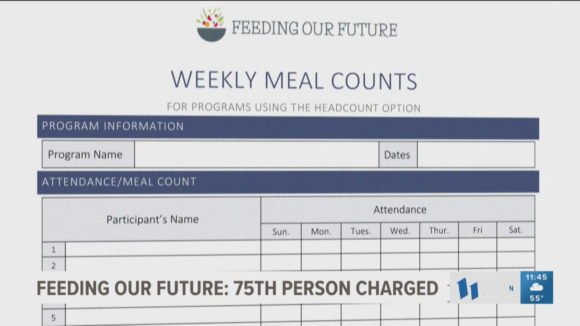 A woman is charged with fraud in the Feeding Our Future scandal, accused of misusing $1 million in federal funds intended for children's meals.