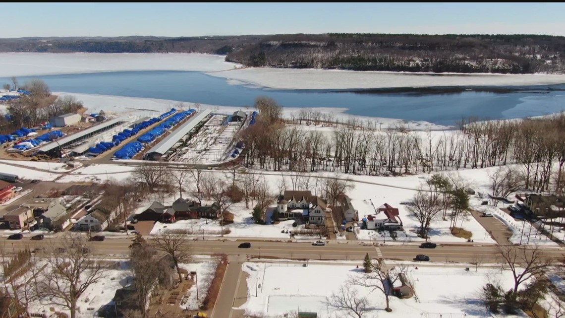 Major flood forecast could test Afton's new 20M levee system