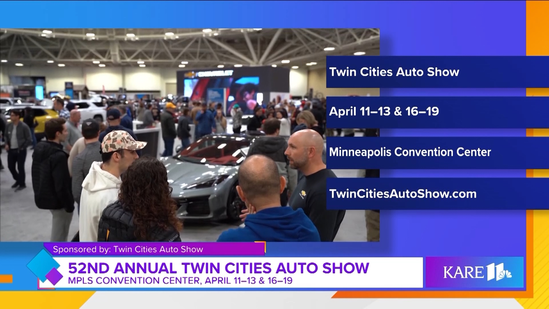 Scott Lambert, President of the Greater Metropolitan Automobile Dealers Association joined us to talk about the 52nd Annual Twin Cities Auto Show.