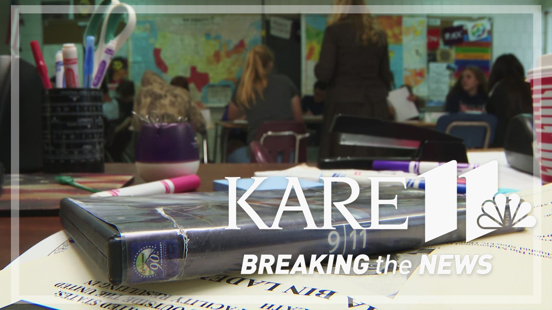 Kari Rise will never forget experiencing 9/11 with students inside her St. Paul classroom, and now she's drawing on it teach a generation that never lived it.