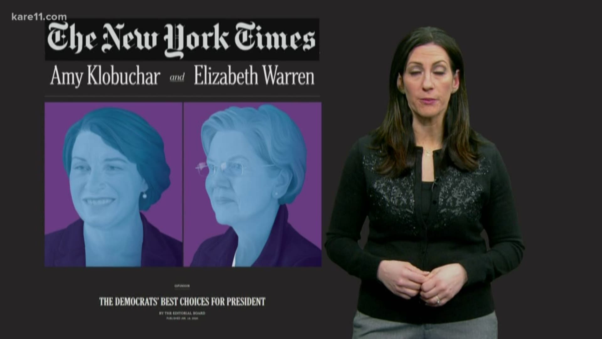 The newspaper changed its approach to presidential endorsements this year, airing footage of candidate interviews and details about the endorsement.