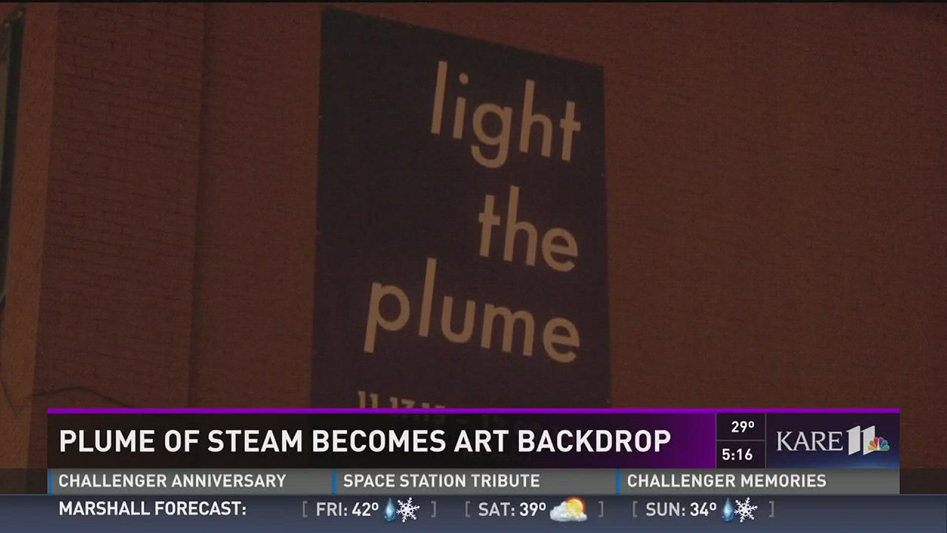 Steam becomes art backdrop in St. Paul