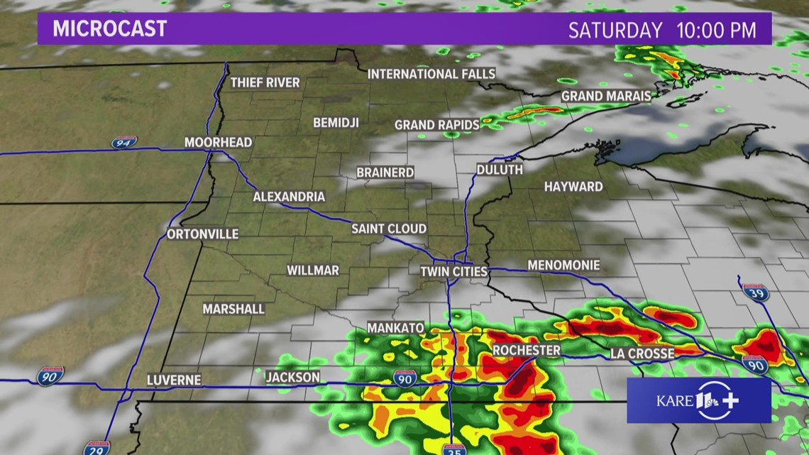 Storms move through Minnesota | kare11.com