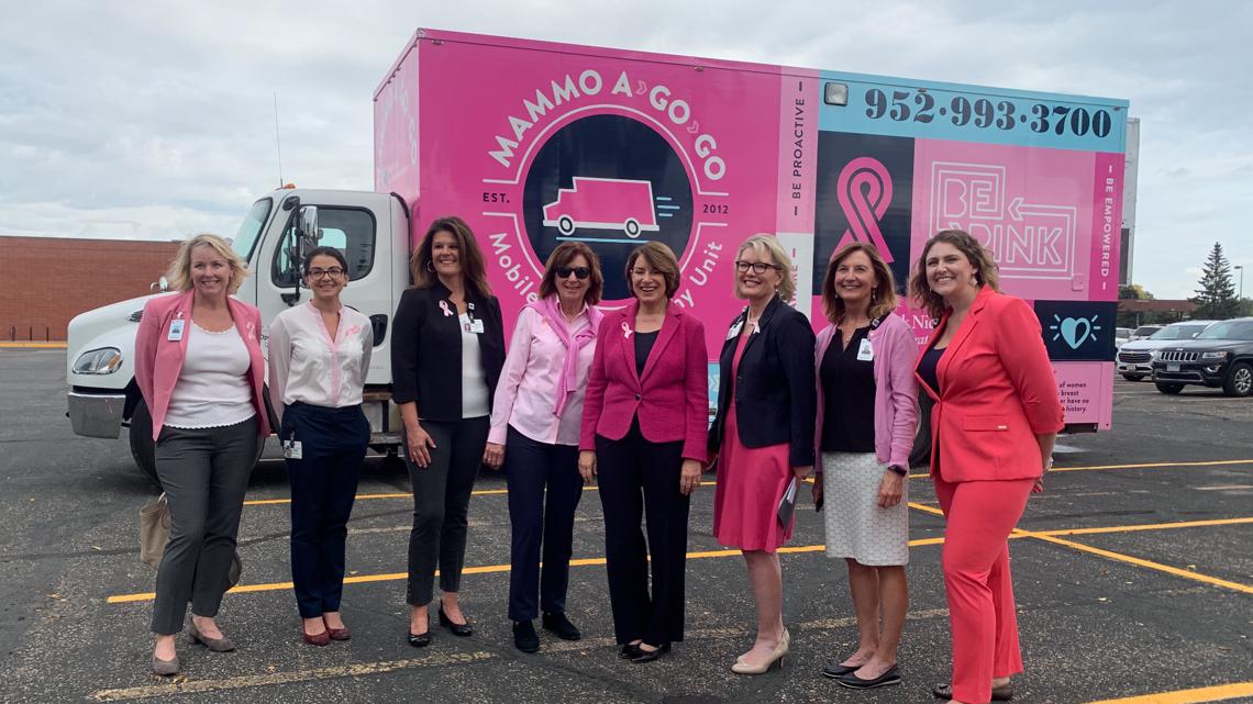 Sen. Amy Klobuchar encourages breast cancer screenings - Vimarsana News
