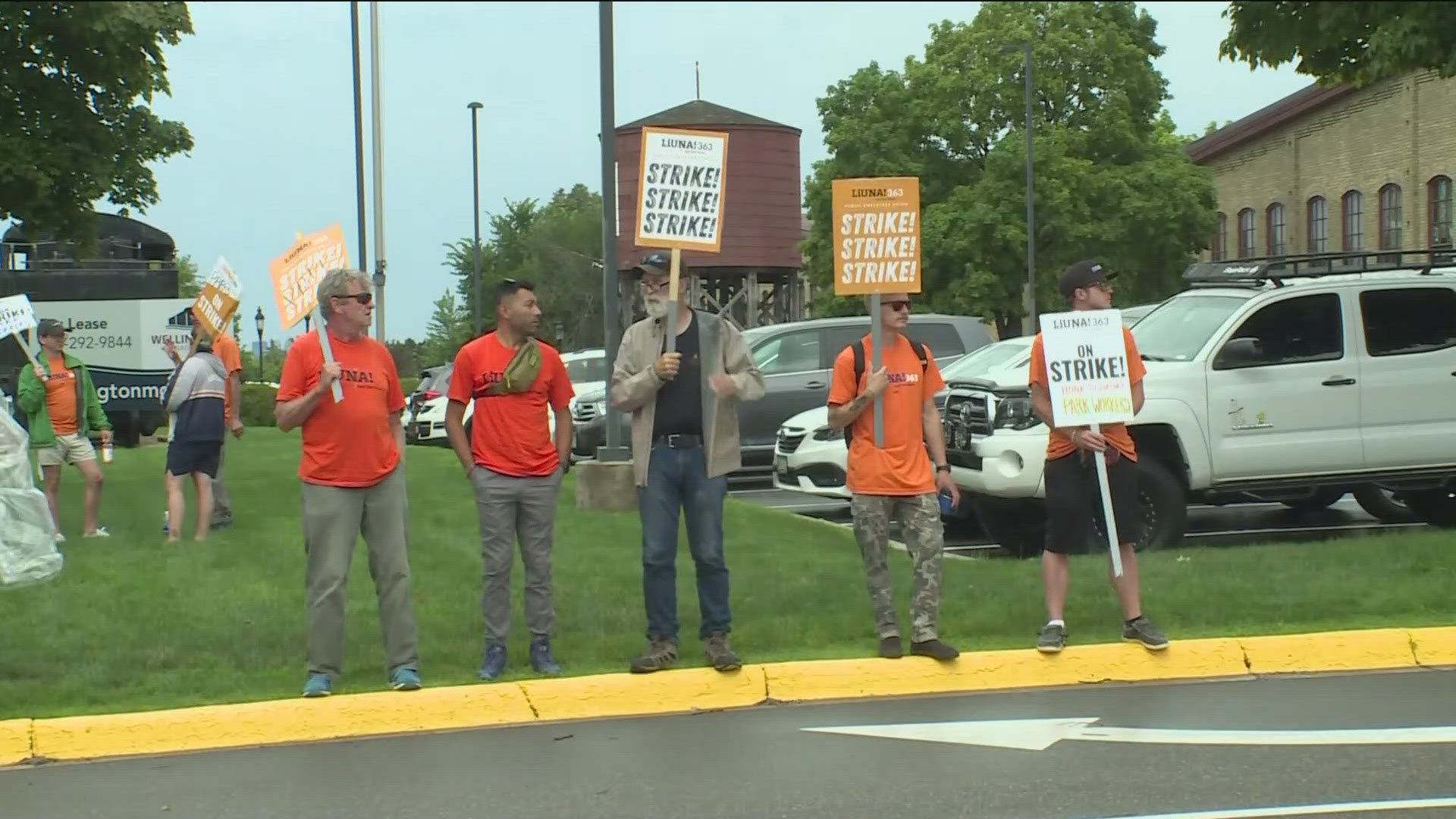 LIUNA Local 363 presented a counteroffer on Monday, and after about 10 hours, the union said negotiations "abruptly ended."