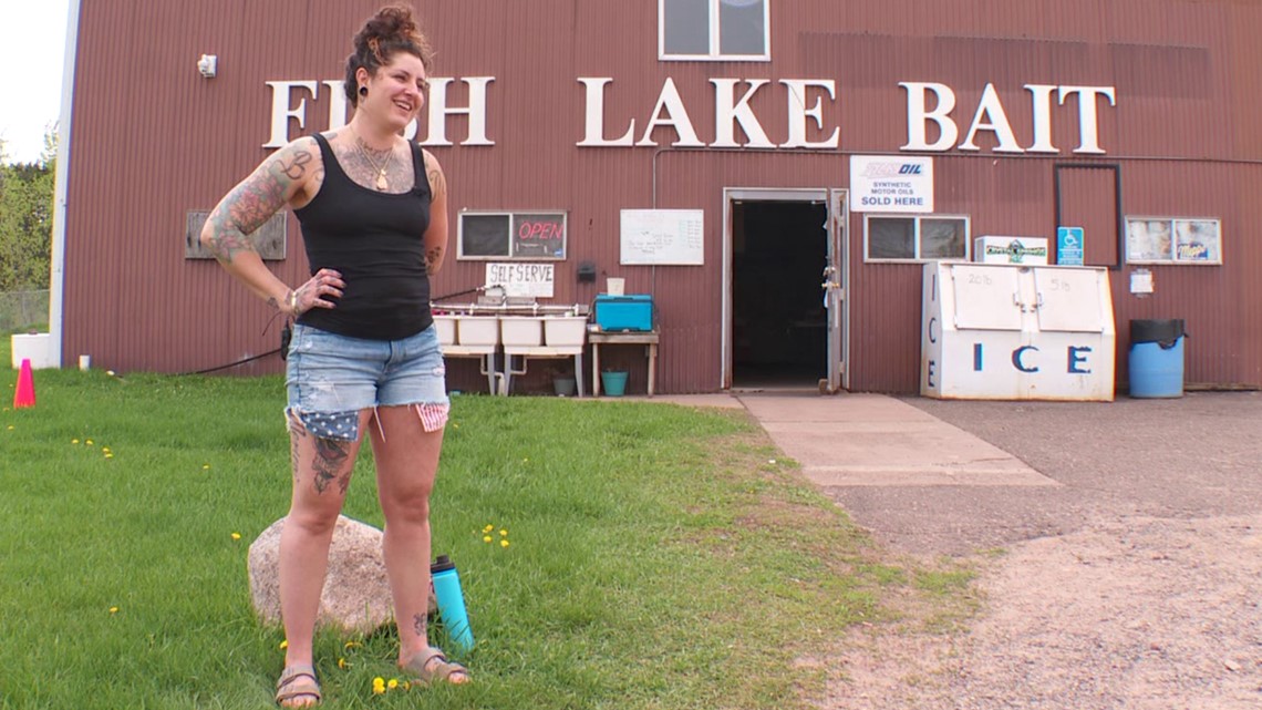 Woman-owned bait shop celebrates fishing opener, Mother's Day