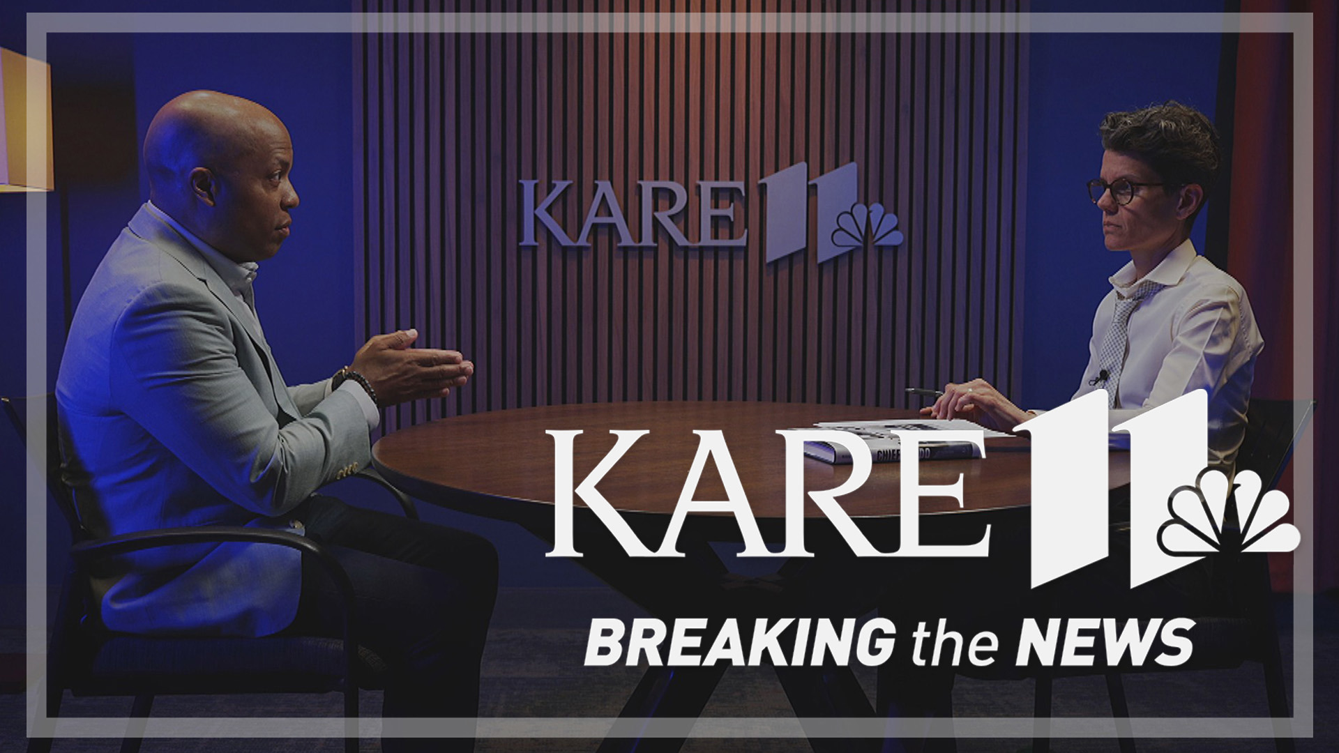 KARE 11 Breaking the News' Jana Shortal spoke with the former police chief, who's telling his story about what happened for the first time on television.