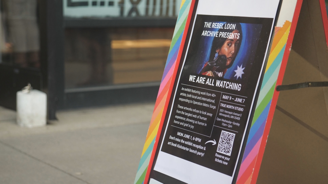 'It's heavy and it's hopeful' | Rebel Loon Archive documents artistic response to Operation Metro Surge