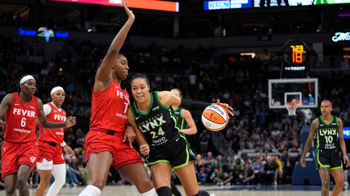 Napheesa Collier's stellar return lifts Lynx past Fever | kare11.com