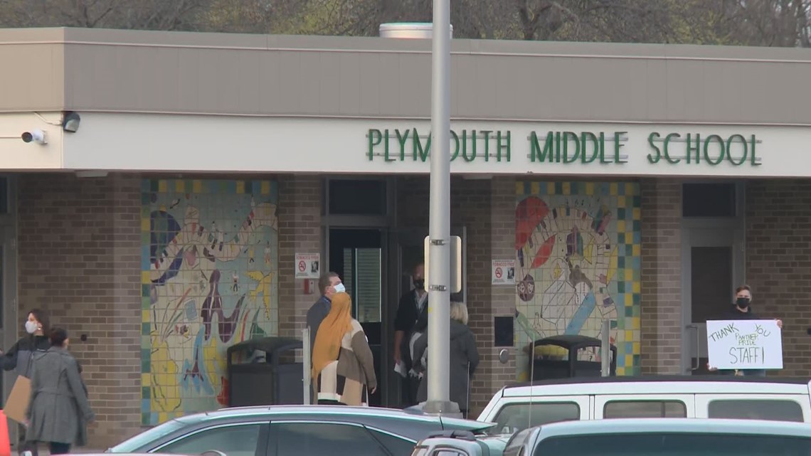 Lockdown lifted at Plymouth Middle School; school canceled