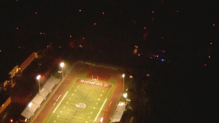 Two juvenile suspects arrested in shooting outside Richfield Homecoming game