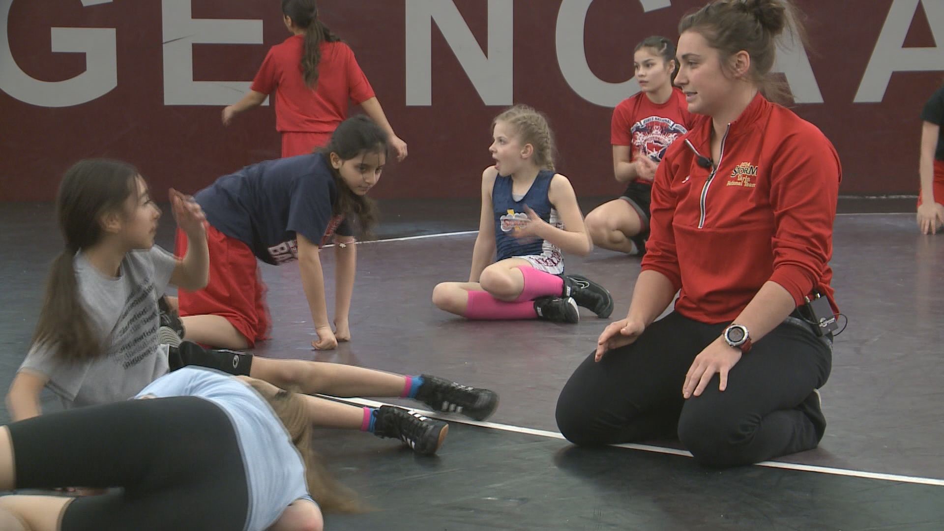 New Ulm native and 2-time Olympian Ali Bernard is teaching and mentoring the next generator of women's wrestlers.