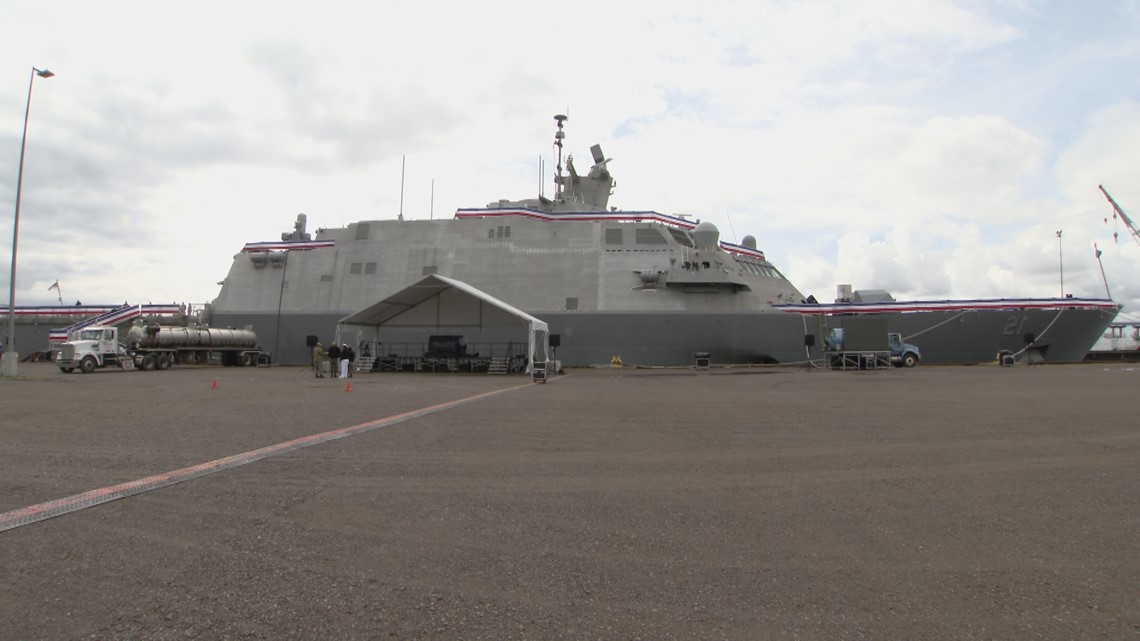 USS Minneapolis-Saint Paul prepares to enter Navy duty this weekend