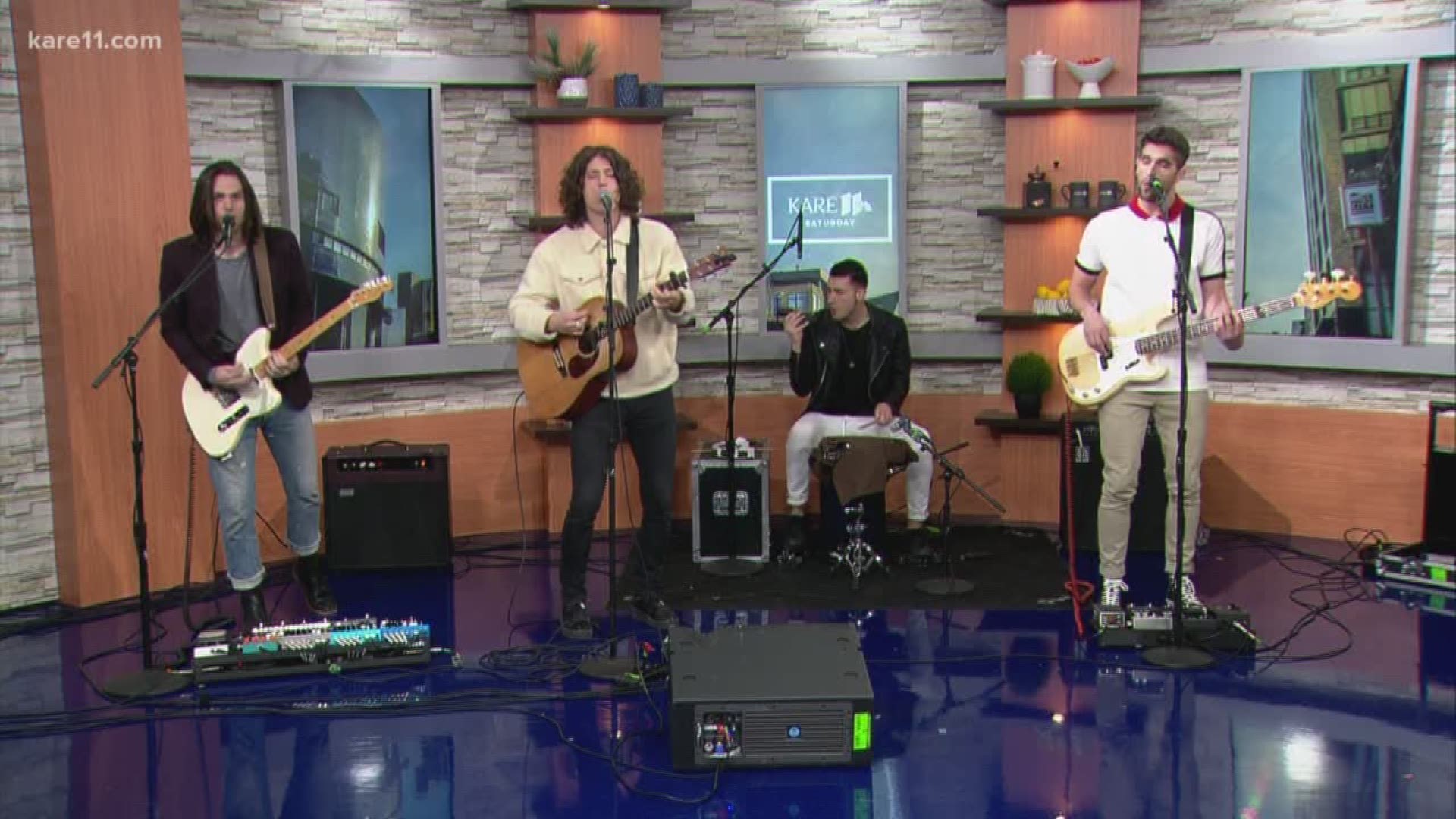 Performing a song from their new album, "Stargazer", local Minnesota band Yam Haus is here!