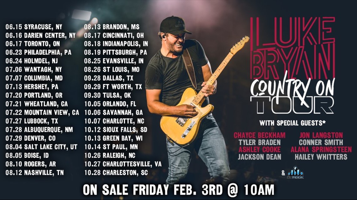 Luke Bryan 2024 Tour Playlist Ulla Alexina