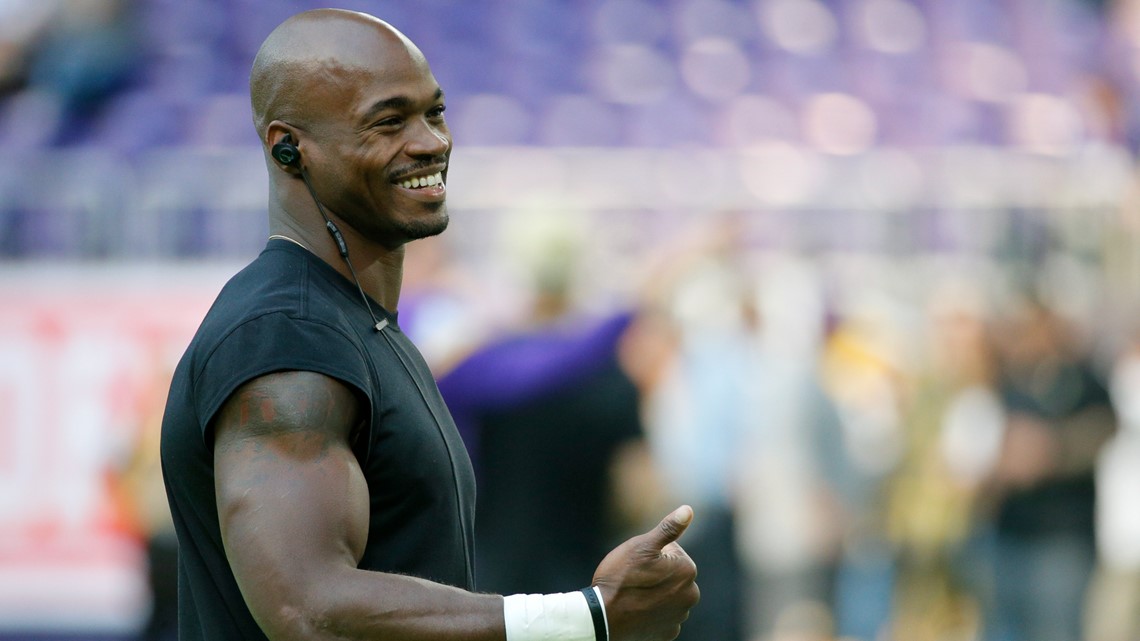 Minnesota Vikings Adrian Peterson Dancing with the Stars