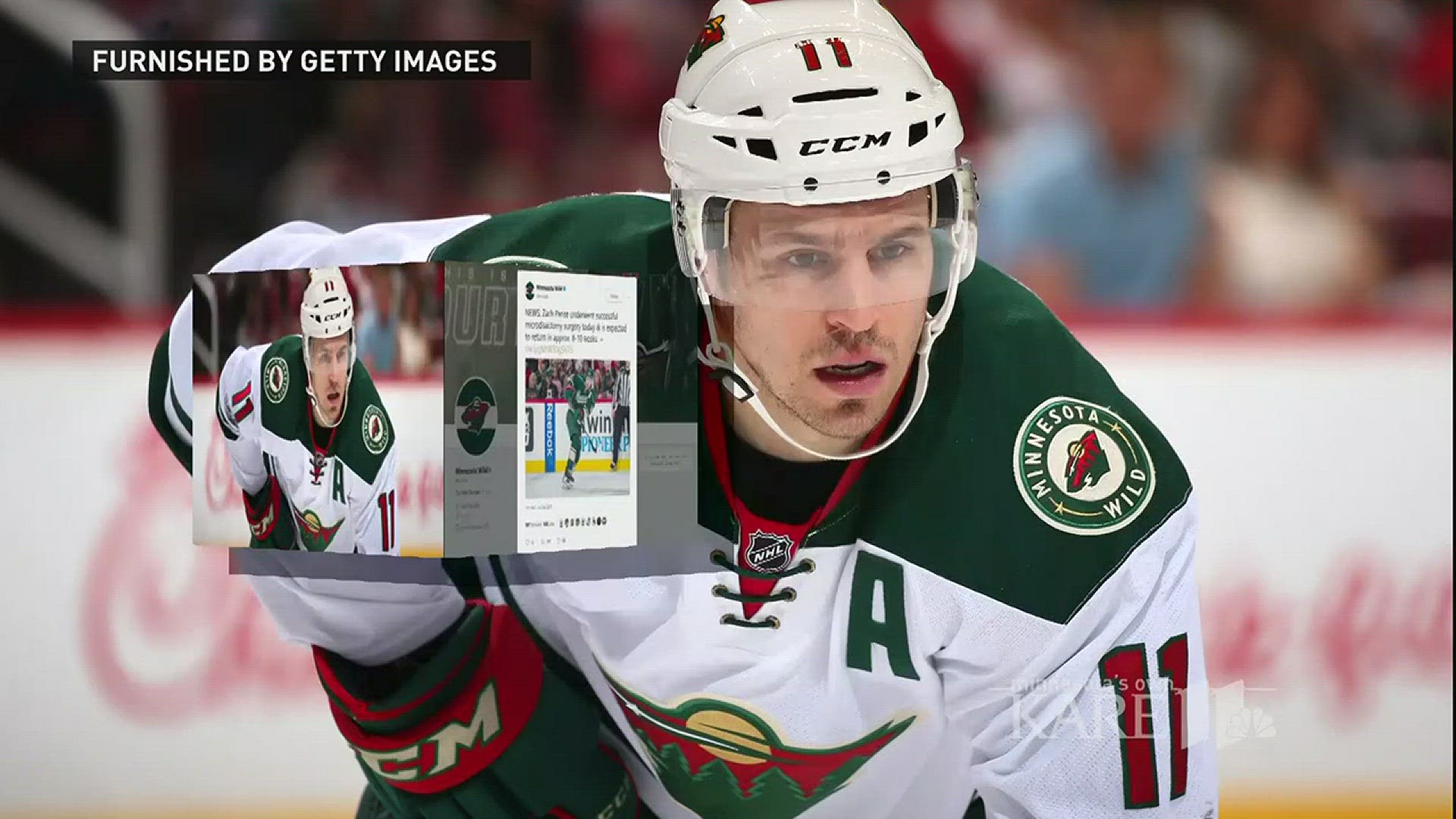 Today, Wild General Manager Chuck Fletcher announced Zach Parise will be out 8-10 weeks after having successful microdiscectomy surgery. What's that? http://kare11.tv/2y1Vqel