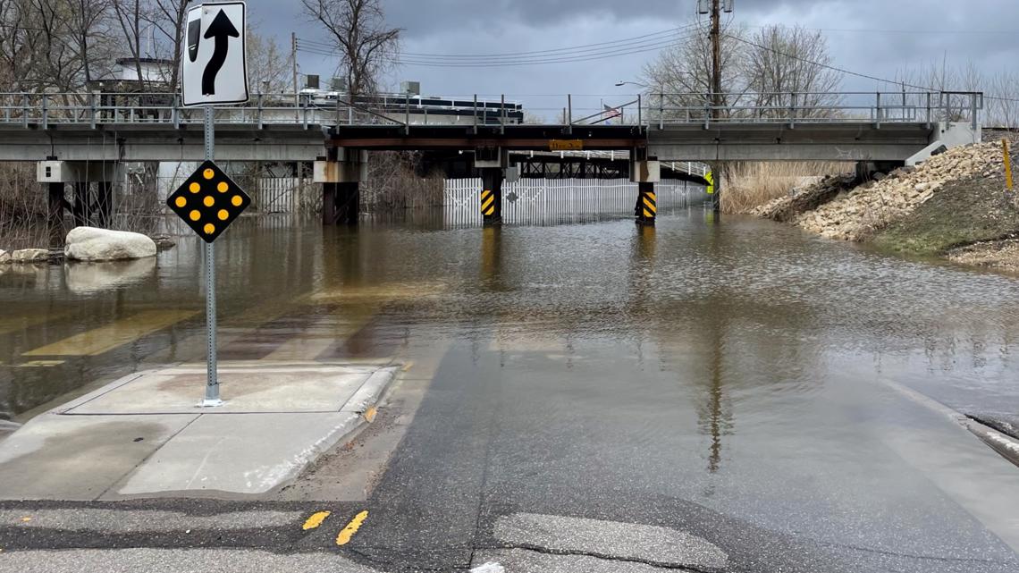 pool and yacht club flooding