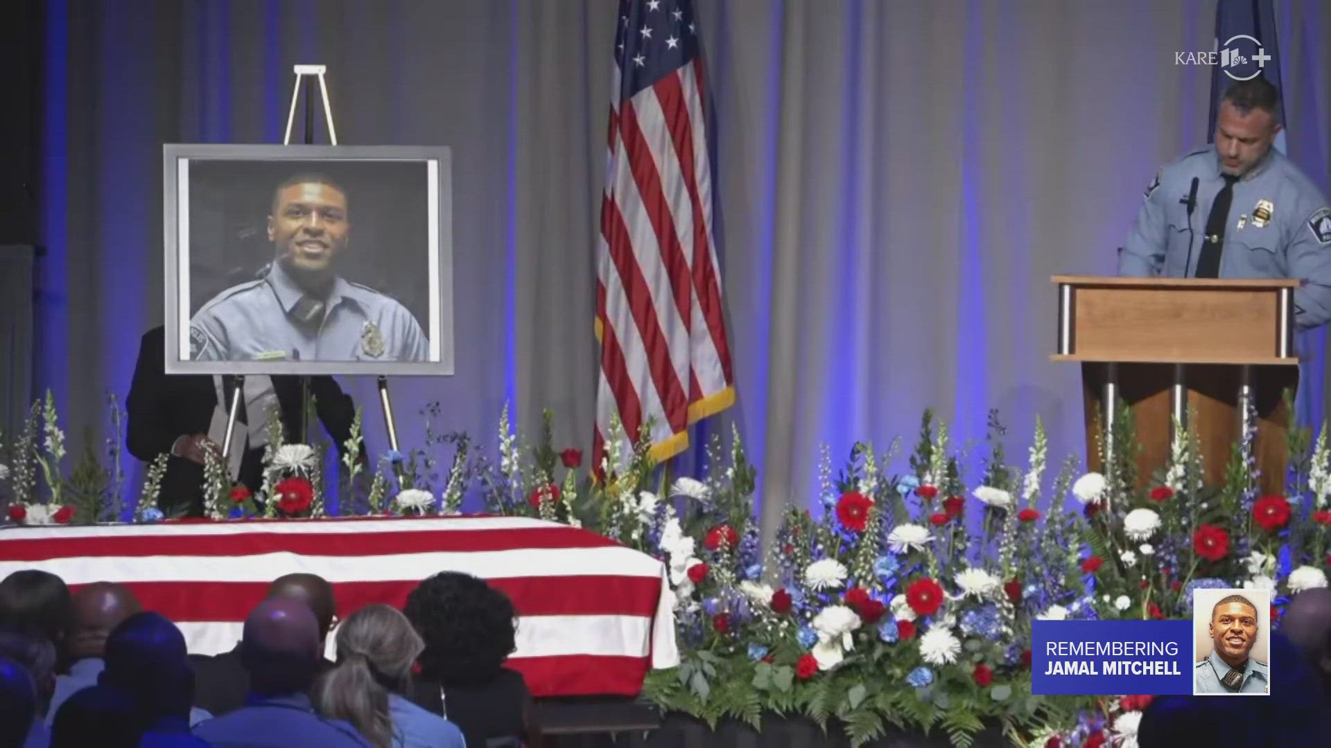 Minneapolis Police Chief Brian O'Hara spoke about Officer Jamal Mitchell's outstanding service to MPD.