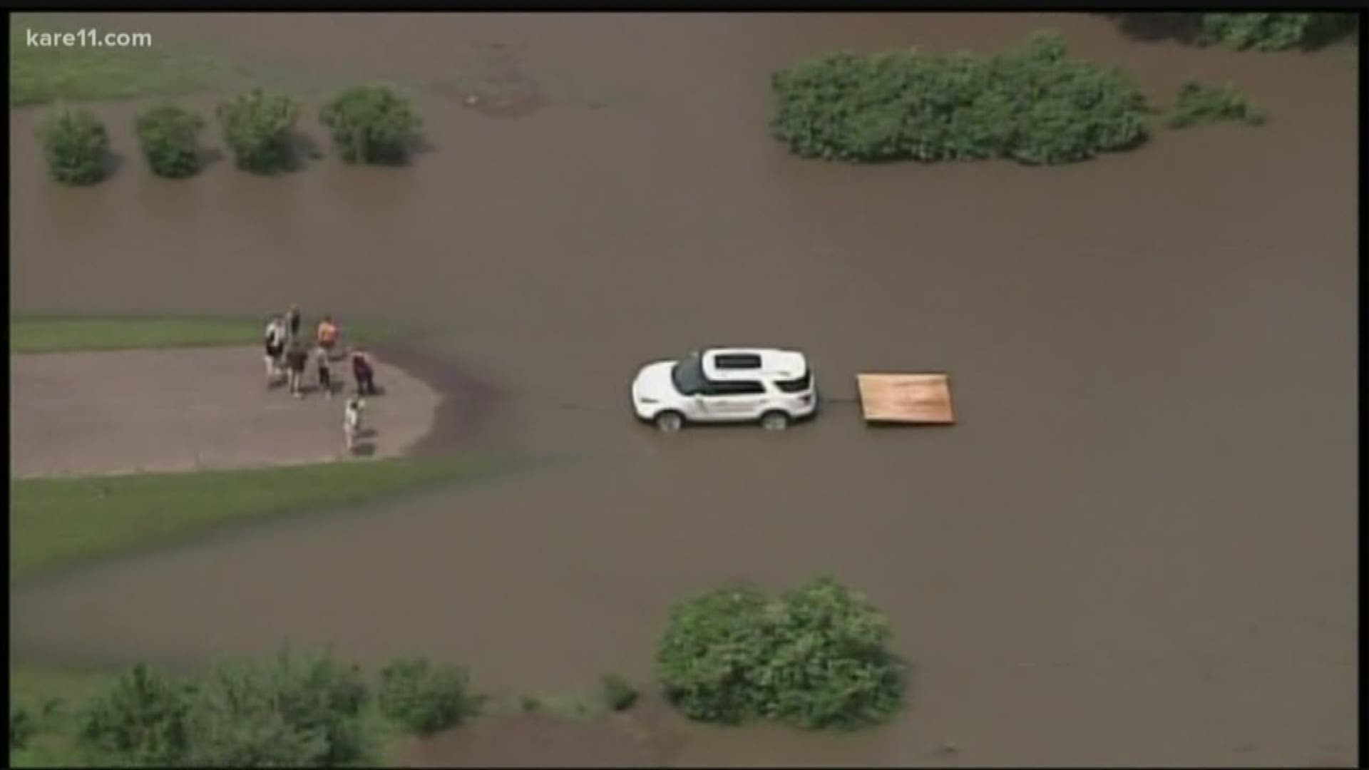 Torrential rains are triggering significant flooding in parts of southwestern Minnesota Tuesday morning, forcing evacuations around a popular Murray County lake. https://kare11.tv/2MJ35RS