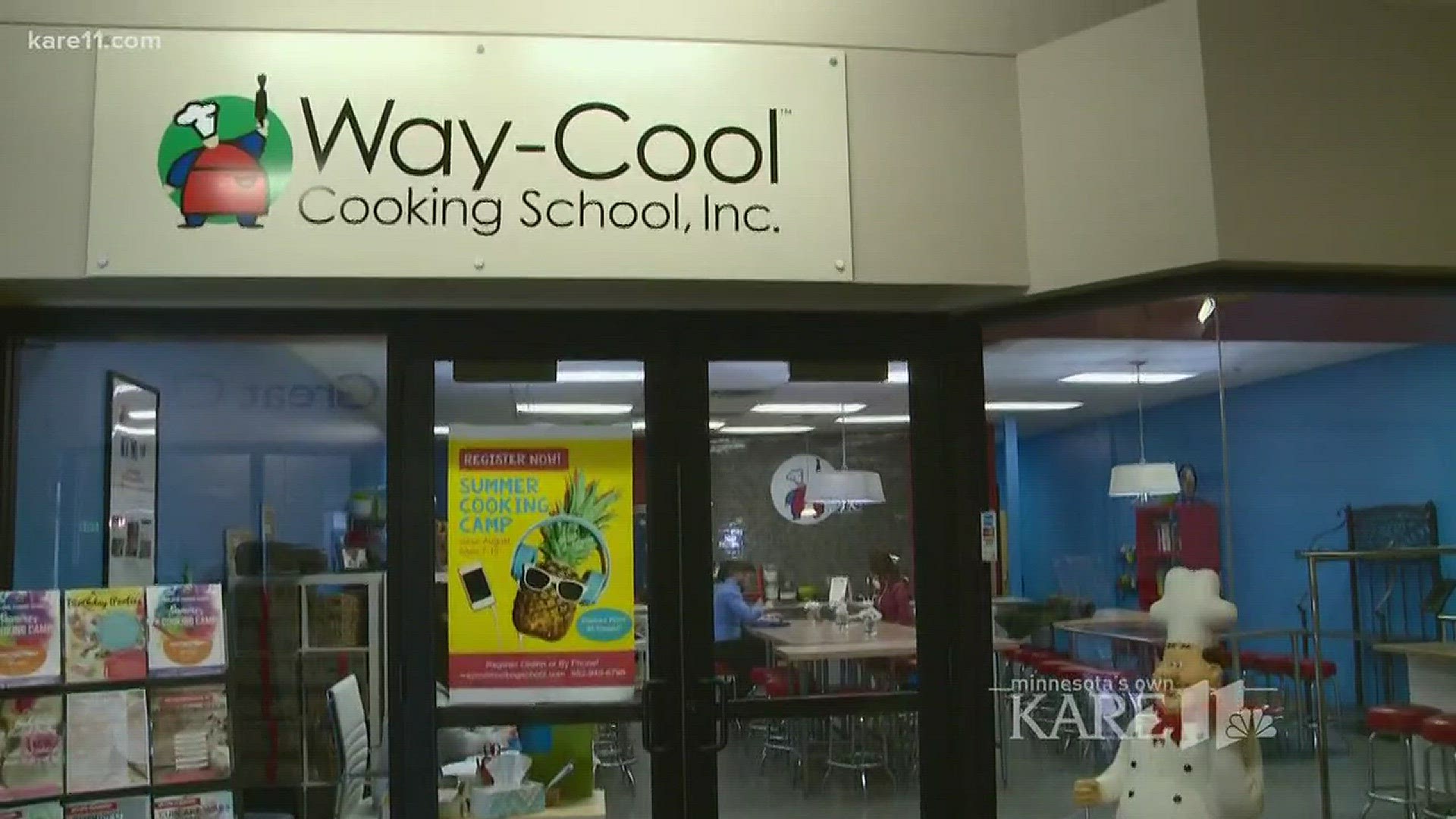 If you're looking for a different kind of summer camp for the little chef in your family, look no further than the Way Cool Cooking School. http://kare11.tv/2FxkMnu