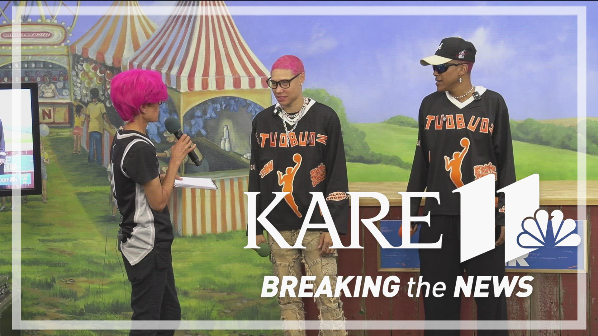 Courtney Williams and Natisha Heidman join KARE 11's Jana Shortal at the Minnesota State Fair.