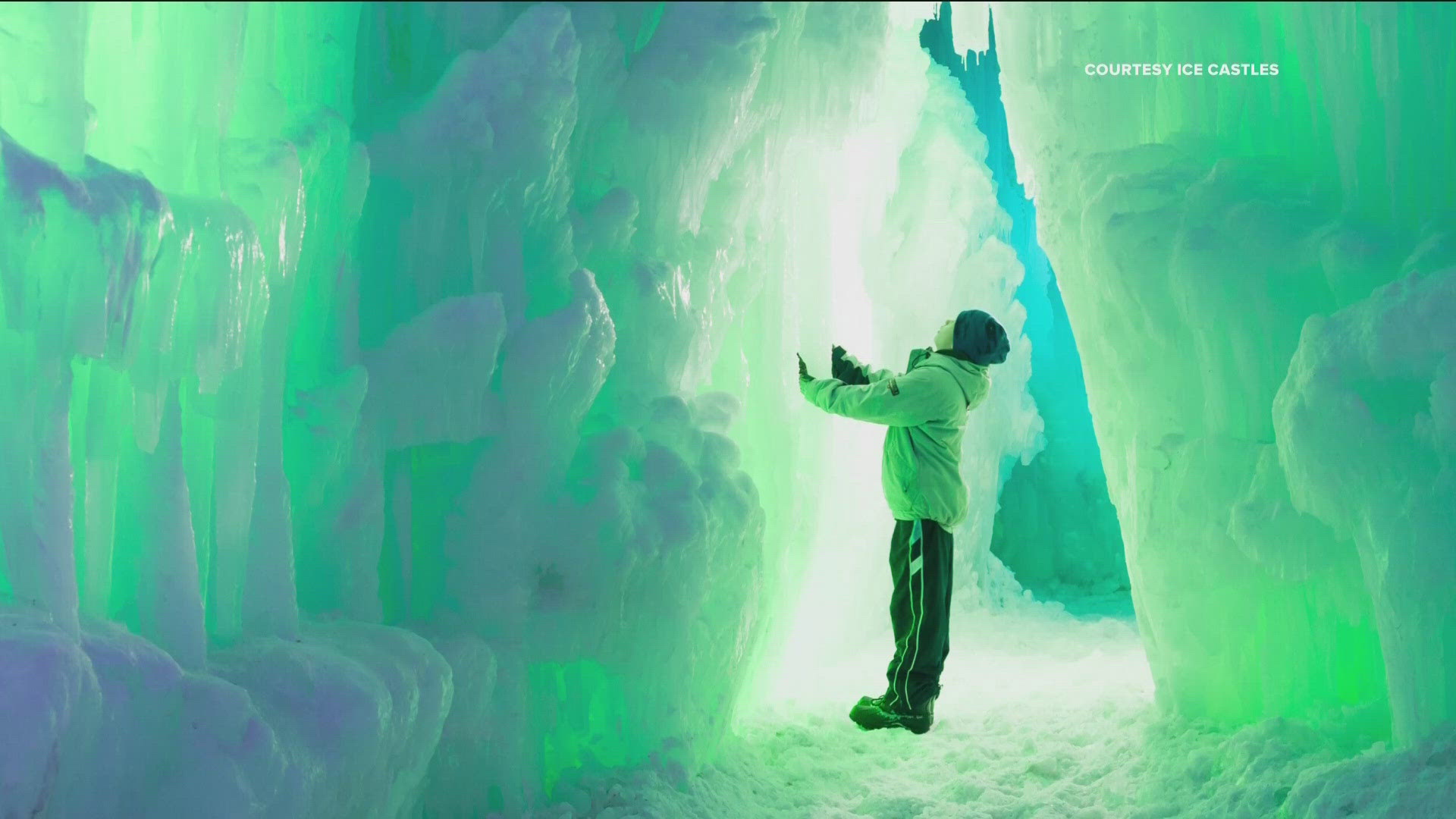 CEO Kyle Standifird says along with a mild winter, his Ice Castles event faced construction challenges at its location in Maple Grove in 2023-24.