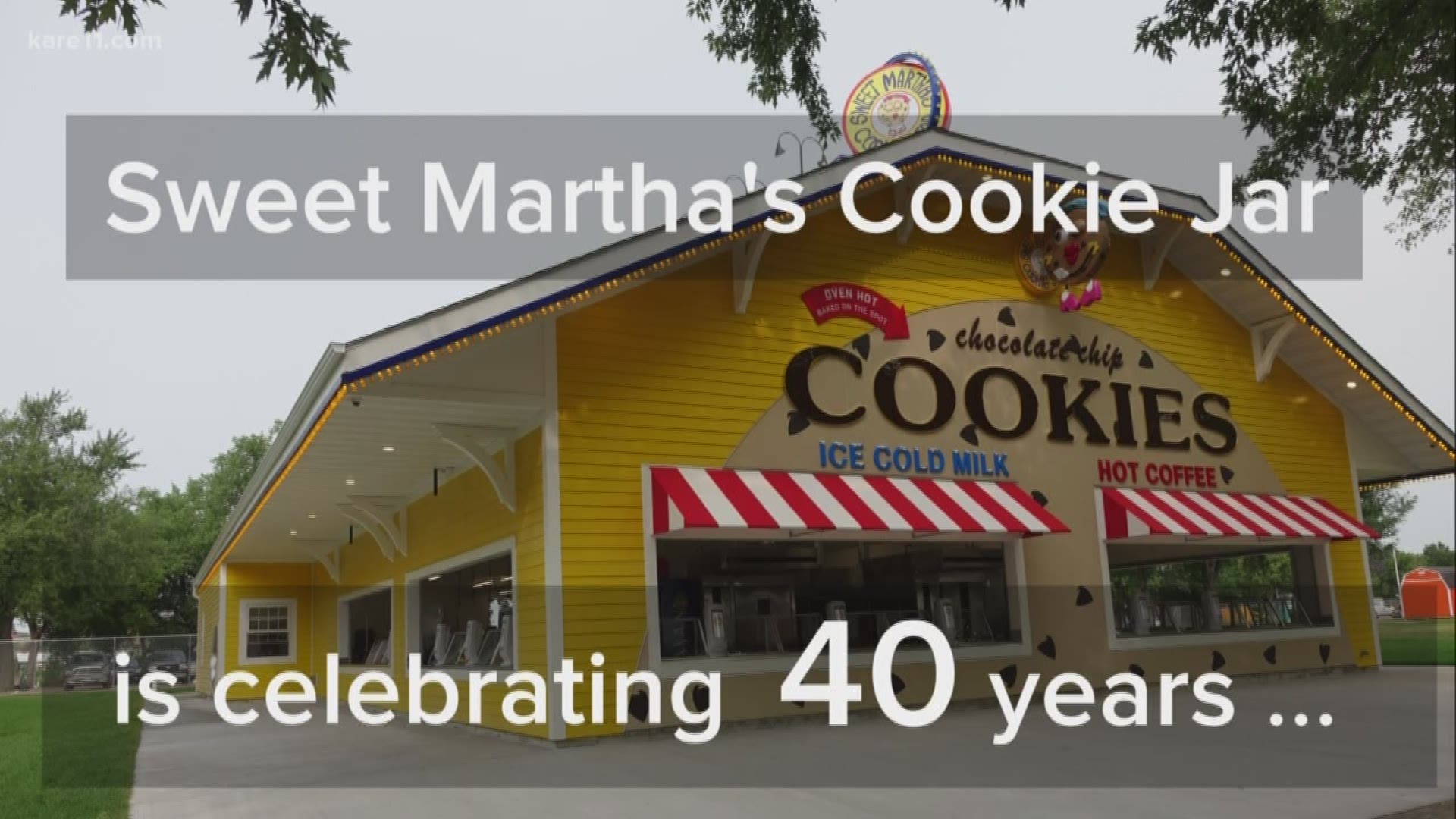 Sweet Martha's Cookie Jar is celebrating 40 years with a brand new location on Machinery Hill!