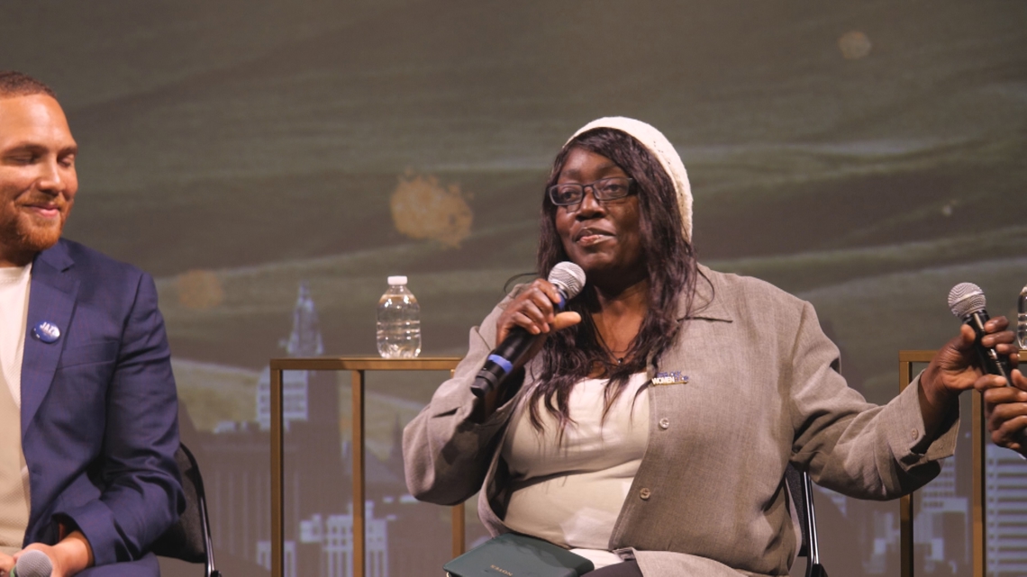 Brenda Short said she's running for mayor of Minneapolis on behalf of community