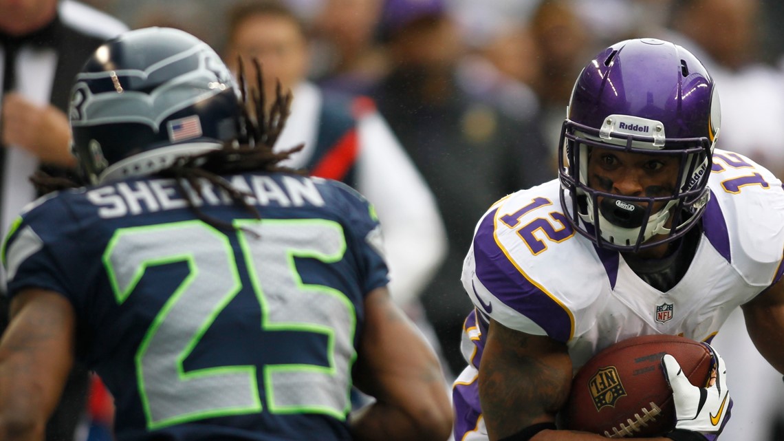 Ex-Viking Percy Harvin confounds in first game back from surgeries