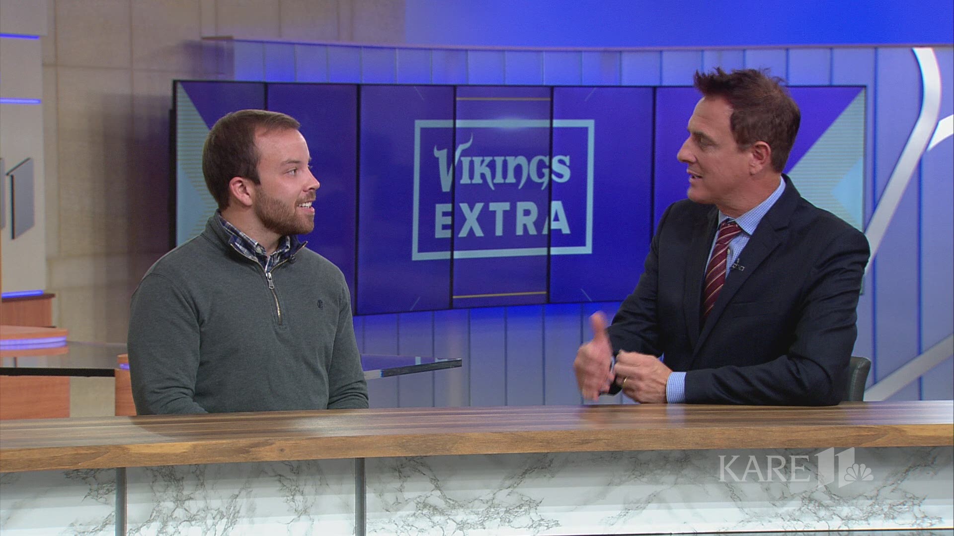 KARE 11 Sports Director Eric Perkins discussed the Vikings 1-2-1 record with Star Tribune writer Andrew Krammer.