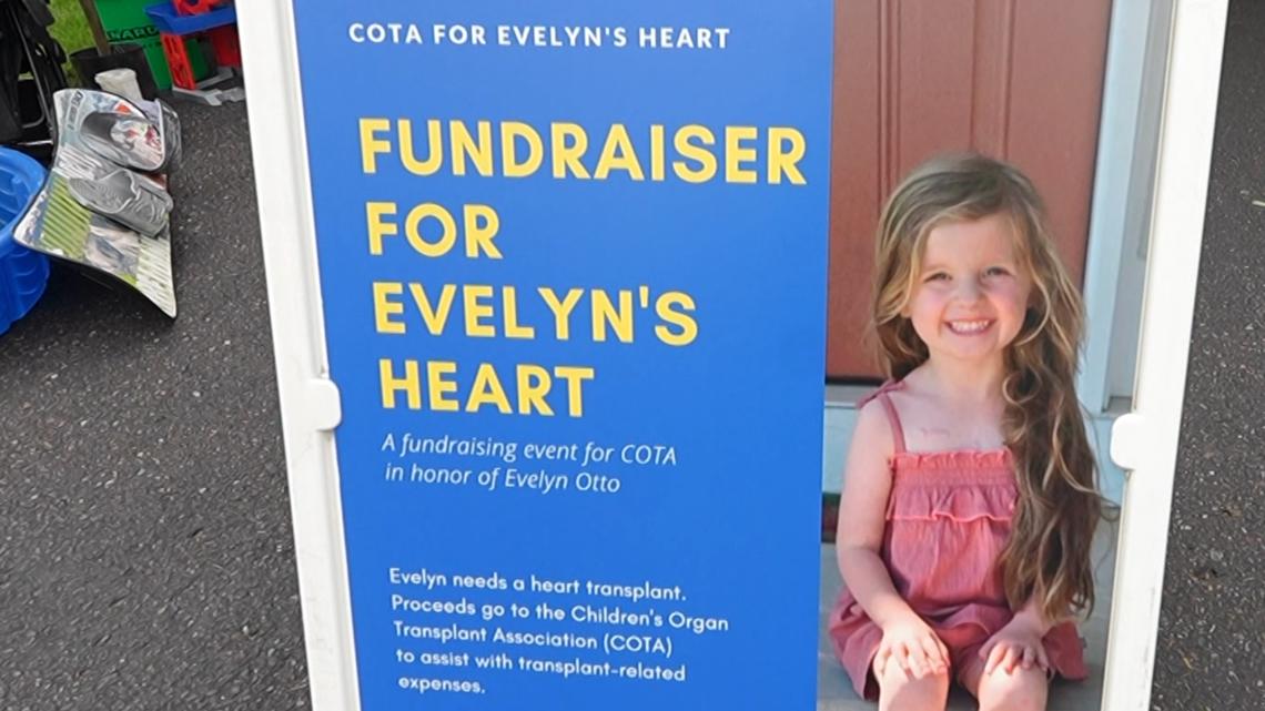 Centerville garage sale supports 6-year-old awaiting critical heart transplant